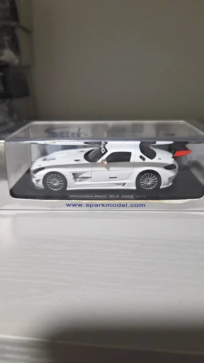 稀少 京商 Mercedes-Benz SLS AMG ホワイト ボディセット 稀少 京商